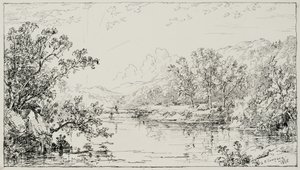 Octubre en el Valle de Ramapo de Jasper Francis Cropsey